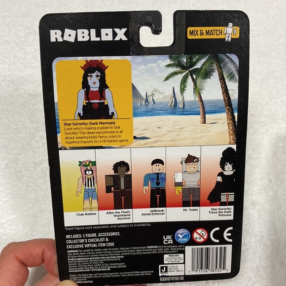 Roblox club Roblox Star sorority dark mermaid figures - Picture 4 of 7
